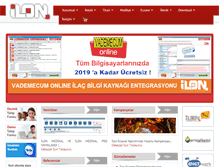 Tablet Screenshot of ilon.com.tr